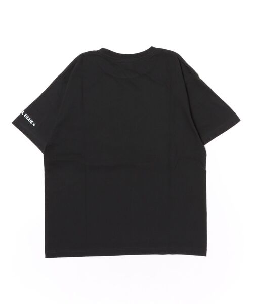 ANGEL BLUE（エンジェルブルー）の「エンジェルブルー Tシャツ ステッカーコラージュ（Tシャツ/カットソー・レディース・ブルー系/ホワイト系/ブラック系・S/XS/L/M）」の12枚目の写真