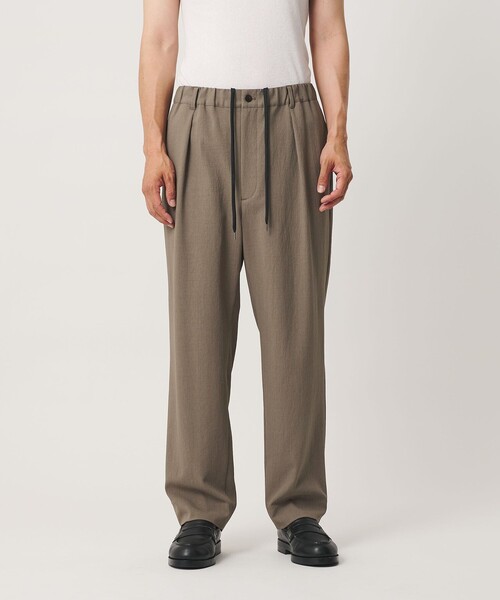 BEAUTY&YOUTH UNITED ARROWS(ビューティーアンドユースユナイテッドアローズ)の「KOMATSU ドビー イージー テーパード パンツ NO.9 ストレッチ 吸水速乾 セットアップ対応(その他パンツ・メンズ・ブラック/ベージュ・M/L/S/XL)」の12枚目の写真