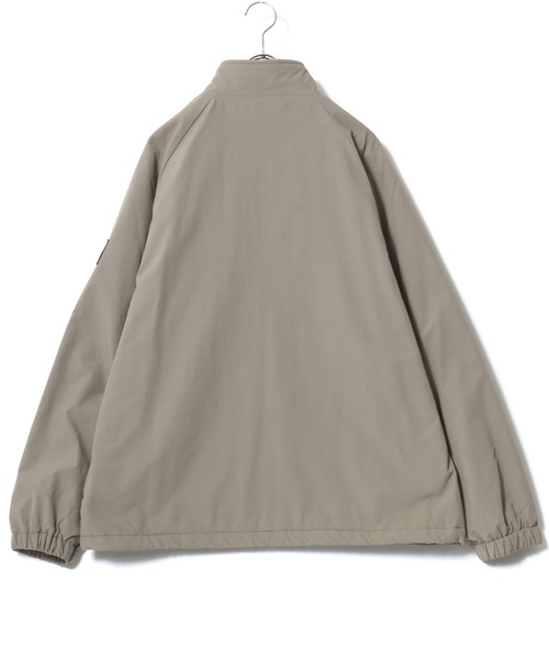 LOGOS（ロゴス）の「2026AW LOGOS/ロゴス ナイロン 撥水 裏配色フリース 2WAY リバーシブル スタンドブルゾン レディース メンズ ジャケット（ブルゾン・メンズ・グリーン/ブラック/ベージュ・M/L/LL）」の15枚目の写真