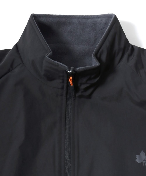 LOGOS（ロゴス）の「2026AW LOGOS/ロゴス ナイロン 撥水 裏配色フリース 2WAY リバーシブル スタンドブルゾン レディース メンズ ジャケット（ブルゾン・メンズ・グリーン/ブラック/ベージュ・M/L/LL）」の22枚目の写真