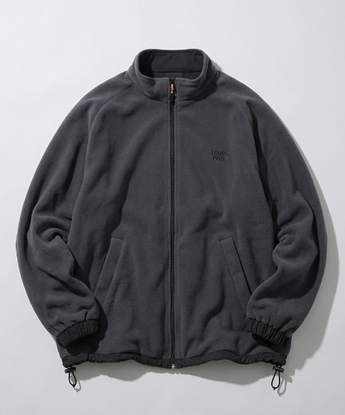 LOGOS（ロゴス）の「2026AW LOGOS/ロゴス ナイロン 撥水 裏配色フリース 2WAY リバーシブル スタンドブルゾン レディース メンズ ジャケット（ブルゾン・メンズ・グリーン/ブラック/ベージュ・M/L/LL）」の5枚目の写真
