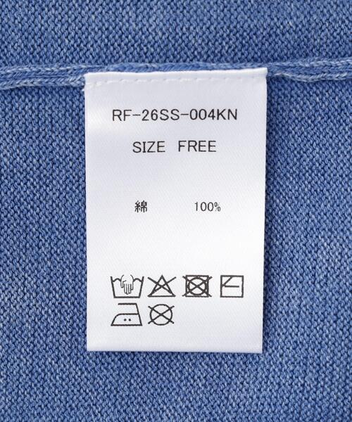ROYAL FLASH（ロイヤルフラッシュ）の「ＦＲ／Ｄ．Ｔ　ＫＮＩＴ　ＴＥＥ（Tシャツ/カットソー・メンズ・ブラック/ブルー/カーキ・F）」の9枚目の写真