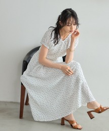 2wayフレンチドットワンピース