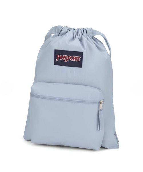 JANSPORT(ジャンスポーツ)の「【JANSPORT】DRAW SACK(バックパック/リュック・メンズ・グレイッシュブルー・FREE)」の5枚目の写真