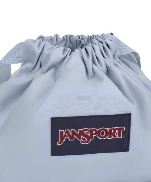 JANSPORT(ジャンスポーツ)の「【JANSPORT】DRAW SACK(バックパック/リュック・メンズ・グレイッシュブルー・FREE)」の8枚目の写真
