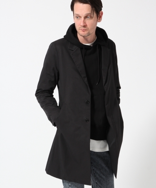 HARE（ハレ）の「チェスターコート(HARE)（チェスターコート・メンズ・ベージュ/ブラック/カモフラージュ・SMALL/MEDIUM/LARGE）」の2枚目の写真