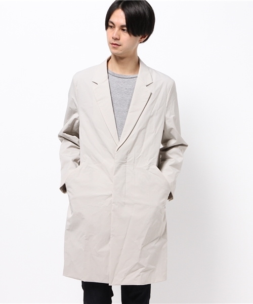 HARE（ハレ）の「チェスターコート(HARE)（チェスターコート・メンズ・ベージュ/ブラック/カモフラージュ・SMALL/MEDIUM/LARGE）」の15枚目の写真