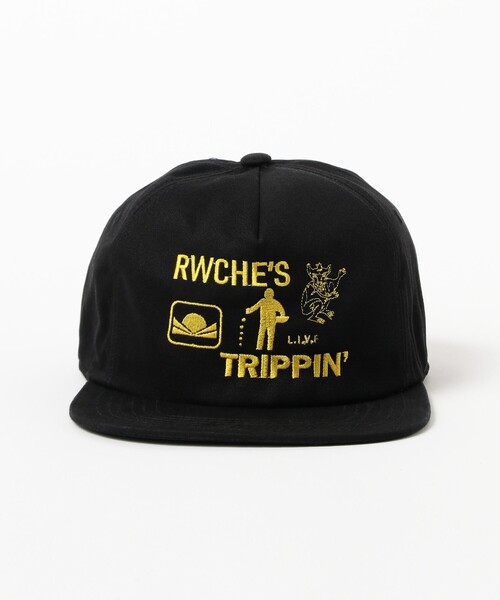 BEAMS T(ビームスティー)の「RWCHE / TRIPPIN CAP(キャップ・メンズ・ブラック・ONE SIZE)」の2枚目の写真