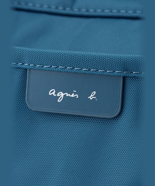 agnes b.（アニエスベー）の「ナイロン 2way スモール ボストンバッグ "My bag" RAT01-12（ボストンバッグ・レディース・グリーン・FREE）」の7枚目の写真
