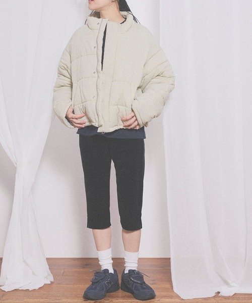 fig London(フィグロンドン)の「Lady velour capri pants(その他パンツ・レディース・ブラック/ダークブラウン・FREE)」の16枚目の写真