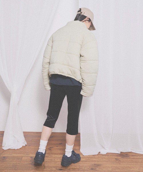fig London(フィグロンドン)の「Lady velour capri pants(その他パンツ・レディース・ブラック/ダークブラウン・FREE)」の17枚目の写真