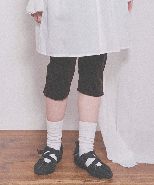 fig London(フィグロンドン)の「Lady velour capri pants(その他パンツ・レディース・ブラック/ダークブラウン・FREE)」の21枚目の写真