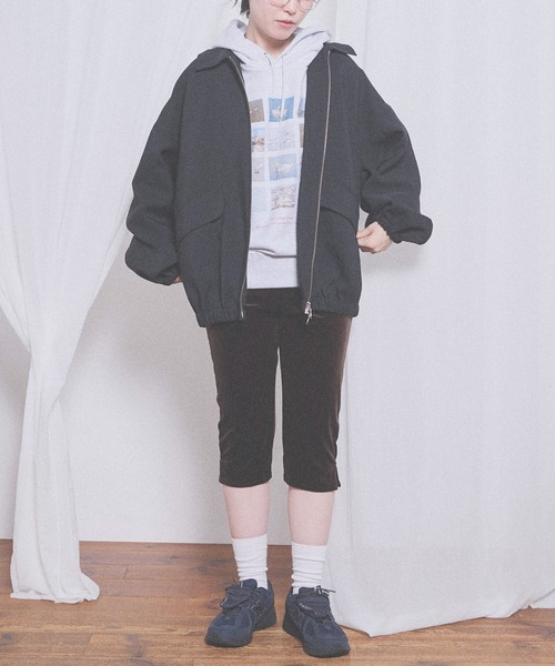 fig London(フィグロンドン)の「Lady velour capri pants(その他パンツ・レディース・ブラック/ダークブラウン・FREE)」の18枚目の写真
