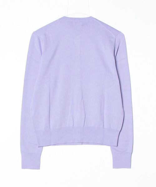 POLO RALPH LAUREN(ポロ ラルフ ローレン)の「コットン クルーネック カーディガン(ニット/セーター・レディース・パープル・S/M/XS/L)」の8枚目の写真