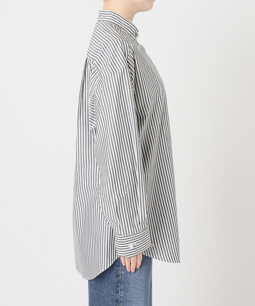 journal standard L'essage(ジャーナルスタンダードレサージュ)の「パールボタンドレスシャツ(シャツ/ブラウス・レディース・ブラック系その他/ホワイト系その他・FREE)」の13枚目の写真