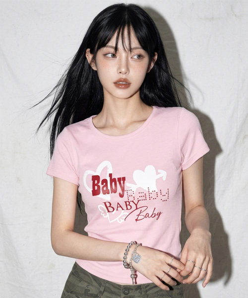 THE GREEN LAB（ザグリーンラボ）の「BABY ボートネックスリム半袖Tシャツ [ホワイト]（Tシャツ/カットソー・レディース・その他・FREE）」の15枚目の写真