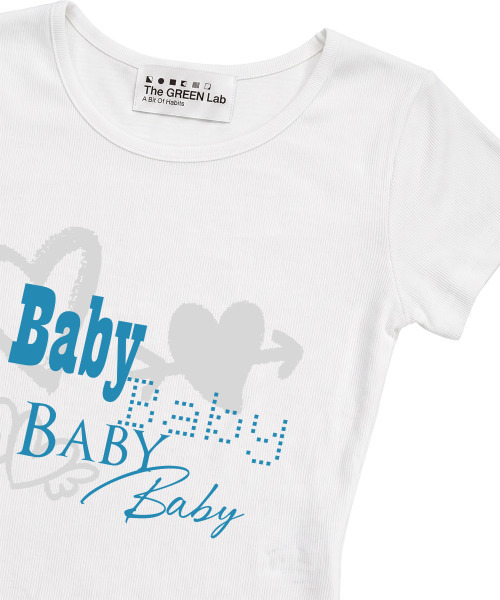THE GREEN LAB（ザグリーンラボ）の「BABY ボートネックスリム半袖Tシャツ [ホワイト]（Tシャツ/カットソー・レディース・その他・FREE）」の19枚目の写真