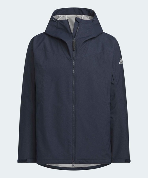 adidas(アディダス)の「シティエスケープ ルーズフィット デニム 2レイヤー ウーブン パーカー ジャケット / アディダス adidas(ブルゾン・メンズ・ブルー・XX-LARGE/LARGE/MEDIUM/SMALL/X-LARGE)」の4枚目の写真
