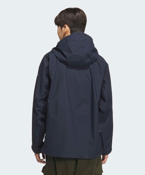 adidas(アディダス)の「シティエスケープ ルーズフィット デニム 2レイヤー ウーブン パーカー ジャケット / アディダス adidas(ブルゾン・メンズ・ブルー・XX-LARGE/LARGE/MEDIUM/SMALL/X-LARGE)」の2枚目の写真