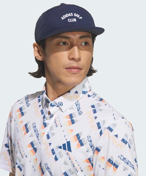 adidas(アディダス)の「AOP半袖ポロ【adidas Golf/アディダスゴルフ】(ポロシャツ・メンズ・ホワイト系その他・X-LARGE/MEDIUM/LARGE/SMALL/3XL/XX-LARGE)」の7枚目の写真
