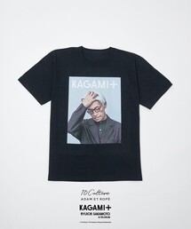 ADAM ET ROPE'（アダムエロペ）の「【KAGAMI+ Ryuichi Sakamoto × 10Culture   ADAM ET ROPE'】KAGAMI+ PHOTO TEE（Tシャツ/カットソー）」