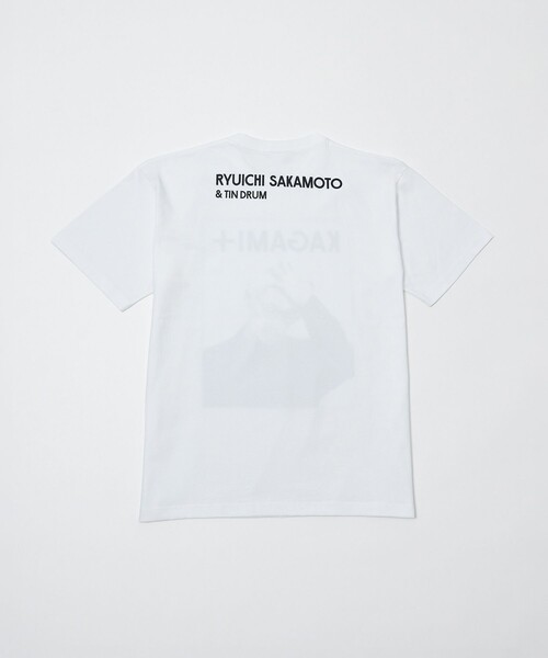 ADAM ET ROPE'(アダムエロペ)の「【KAGAMI+ Ryuichi Sakamoto × 10Culture / ADAM ET ROPE'】KAGAMI+ PHOTO TEE(Tシャツ/カットソー・メンズ・ブラック/ホワイト/ブラック系その他/ホワイト系その他・XL/M/L)」の12枚目の写真