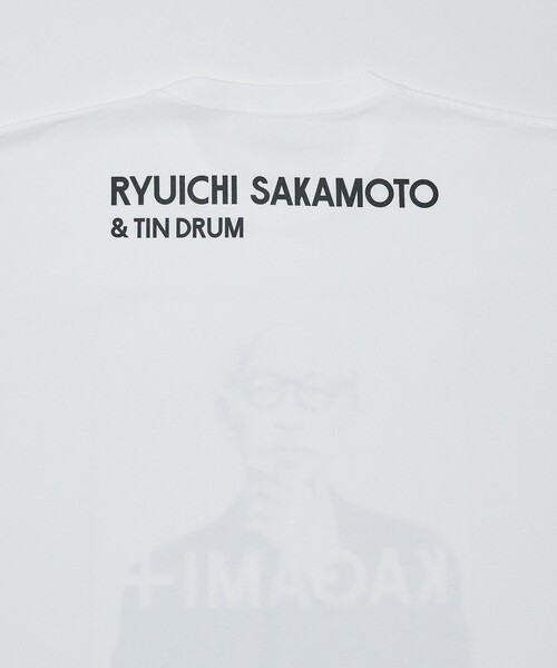 ADAM ET ROPE'(アダムエロペ)の「【KAGAMI+ Ryuichi Sakamoto × 10Culture / ADAM ET ROPE'】KAGAMI+ PHOTO TEE(Tシャツ/カットソー・メンズ・ブラック/ホワイト/ブラック系その他/ホワイト系その他・XL/M/L)」の14枚目の写真
