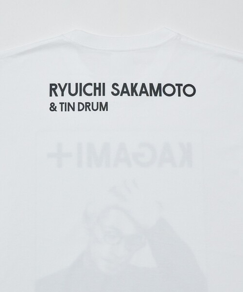 ADAM ET ROPE'(アダムエロペ)の「【KAGAMI+ Ryuichi Sakamoto × 10Culture / ADAM ET ROPE'】KAGAMI+ PHOTO TEE(Tシャツ/カットソー・メンズ・ブラック/ホワイト/ブラック系その他/ホワイト系その他・XL/M/L)」の16枚目の写真