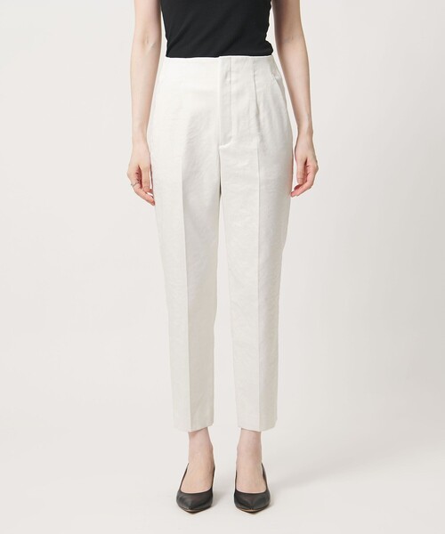 UNITED ARROWS(ユナイテッドアローズ)の「シャイニー スリム パンツ OFF WHITE ‐ストレッチ ウォッシャブル‐(スラックス・レディース・オフホワイト・34/42/32/36/38/40)」の6枚目の写真