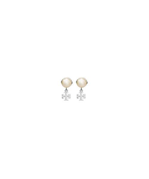 TORY BURCH(トリーバーチ)の「ムーンダンス スモール スタッドピアス(ピアス(両耳用)・レディース・シルバー系・ONE SIZE)」の1枚目の写真