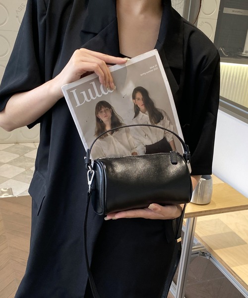 deux amour（ドゥーザムール）の「本革2WAYジップショルダーバッグ（ショルダーバッグ・レディース・ブラック/ブラウン/CAMEL/グリーン・FREE）」の13枚目の写真