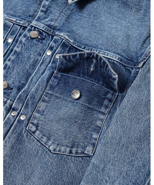 TANAKA（タナカ）の「THE JEAN JACKET（デニムジャケット・レディース・ブルー系その他・M）」の9枚目の写真
