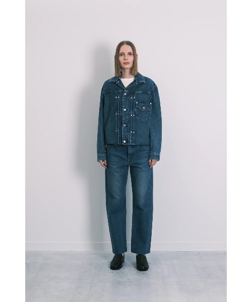 TANAKA（タナカ）の「THE JEAN JACKET（デニムジャケット・レディース・ブルー系その他・M）」の2枚目の写真