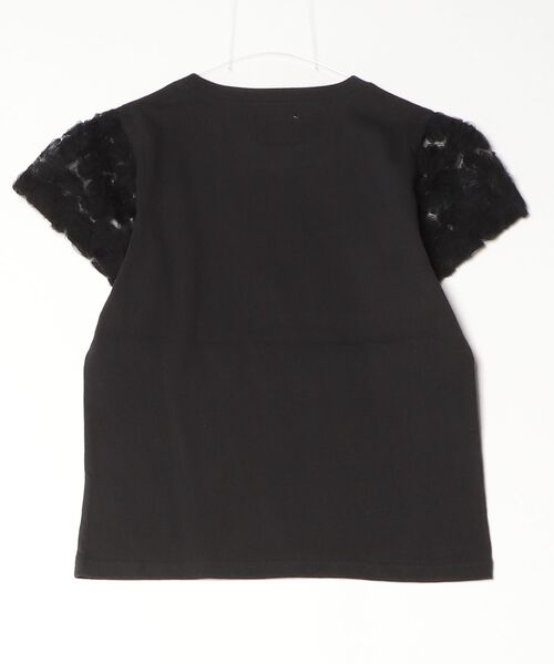 ROSE BUD(ローズバッド)の「OKIRAKU×ROSEBUD/LACE SLEEVE GRAPHIC TOP(Tシャツ/カットソー・レディース・ブラック/オートミール・ONE SIZE)」の18枚目の写真