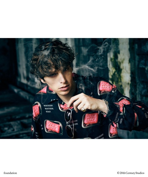 glamb(グラム)の「FIGHT CLUB/Soap Shirt / ファイトクラブ/ソープシャツ(シャツ/ブラウス・メンズ・ブラック・S/M/L)」の14枚目の写真