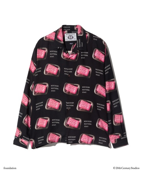 glamb(グラム)の「FIGHT CLUB/Soap Shirt / ファイトクラブ/ソープシャツ(シャツ/ブラウス・メンズ・ブラック・S/M/L)」の22枚目の写真
