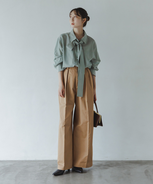 PROTAGONISTA(プロタゴニスタ)の「PROTAGONISTA/プロタゴニスタ チノパンツ(チノパンツ・レディース・キャメル・X-SMALL/SMALL)」の12枚目の写真