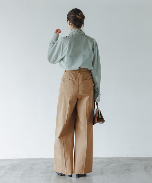 PROTAGONISTA(プロタゴニスタ)の「PROTAGONISTA/プロタゴニスタ チノパンツ(チノパンツ・レディース・キャメル・X-SMALL/SMALL)」の14枚目の写真