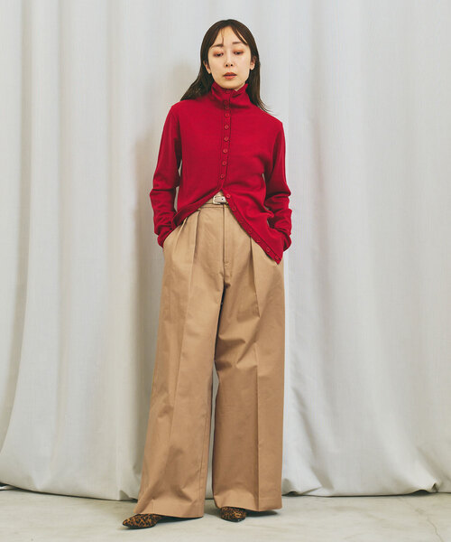 PROTAGONISTA(プロタゴニスタ)の「PROTAGONISTA/プロタゴニスタ チノパンツ(チノパンツ・レディース・キャメル・X-SMALL/SMALL)」の16枚目の写真
