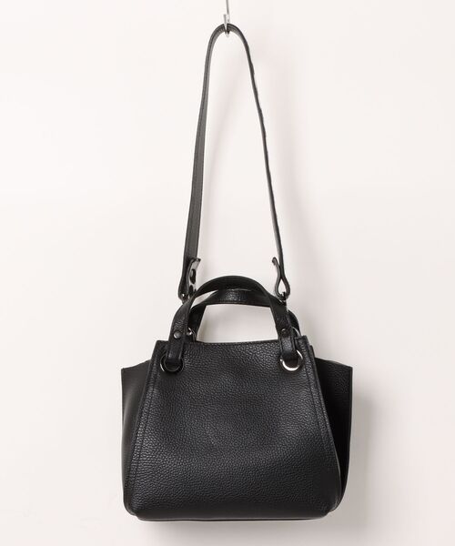 RIPANI(リパーニ)の「【RIPANI】2WAY ドームハンドバッグ(Q66448)(ハンドバッグ・レディース・グレー/ブラック・ALL)」の3枚目の写真
