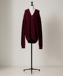 UNUS / Oversized Hooded Knit Cardigan