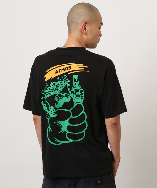 atmos(アトモス)の「atmos Cola Uncle Print T-shirt / アトモス コーラ アンクル プリント T-シャツ(Tシャツ/カットソー・メンズ・ホワイト/ブラック/バーガンディー・M/L/XL/XXL)」の9枚目の写真