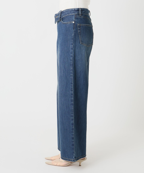 plage(プラージュ)の「Turn belt デニムパンツ(デニムパンツ・レディース・ブルー・38/36/34)」の19枚目の写真