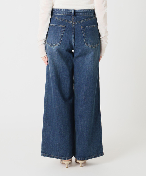 plage(プラージュ)の「Turn belt デニムパンツ(デニムパンツ・レディース・ブルー・38/36/34)」の20枚目の写真