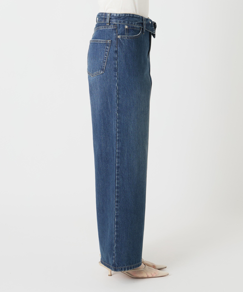 plage(プラージュ)の「Turn belt デニムパンツ(デニムパンツ・レディース・ブルー・38/36/34)」の21枚目の写真