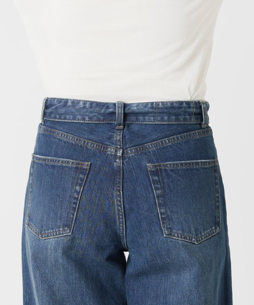 plage(プラージュ)の「Turn belt デニムパンツ(デニムパンツ・レディース・ブルー・38/36/34)」の2枚目の写真