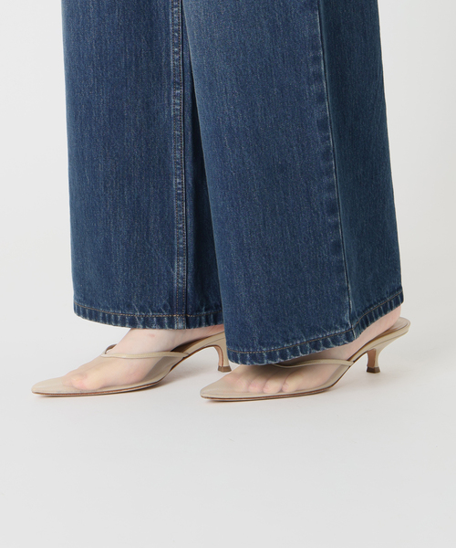 plage(プラージュ)の「Turn belt デニムパンツ(デニムパンツ・レディース・ブルー・38/36/34)」の5枚目の写真