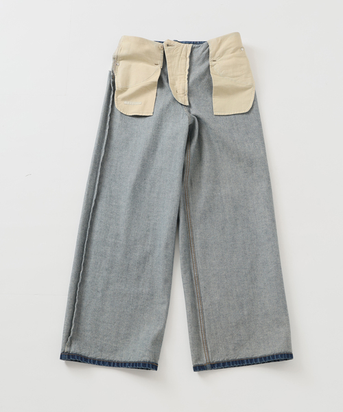 plage(プラージュ)の「Turn belt デニムパンツ(デニムパンツ・レディース・ブルー・38/36/34)」の8枚目の写真