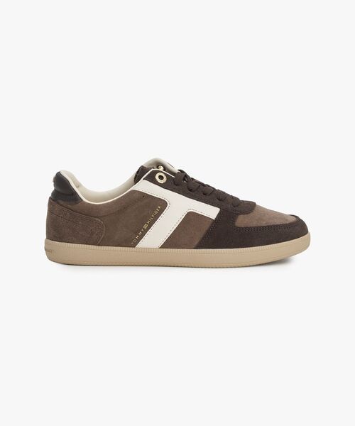 TOMMY HILFIGER（トミーヒルフィガー）の「トライベッカスエードスニーカー（スニーカー・レディース・ホワイト系その他3/ダークブラウン系・24cm/23.5cm/23cm）」の14枚目の写真