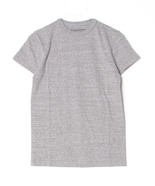 THE SHINZONE(ザ シンゾーン)の「CREW NECK TEE 14SMSCU22(Tシャツ/カットソー・レディース・ネイビー/ブラック/グレー/ホワイト・FREE)」の3枚目の写真